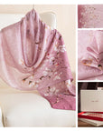 Women’s 100% Mulberry Silk Printed Scarf Wrap
