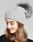CHAPEAU CHAUD EN FOURRURE POUR FEMME
