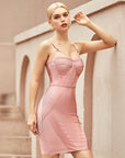 Women’s Bandage Suspender Dress – Red Carpet Party Elegance