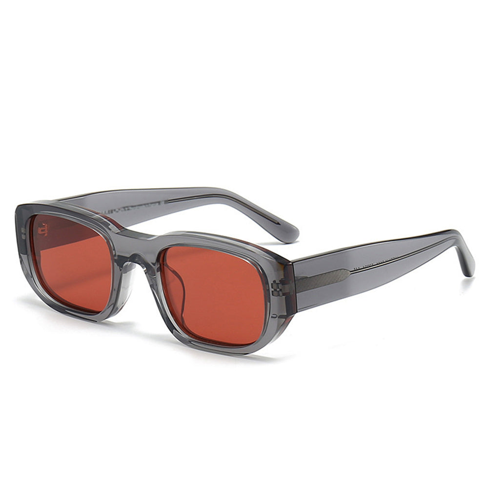 🕶️✨ Lunettes de soleil rétro en nylon épais – Ambiance vintage avec protection moderne