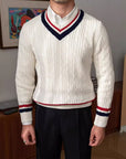 Men’s V-Neck Cardigan Sweater – Casual Comfort with Timeless Style