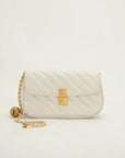 Women's Genuine Leather Crossbody Bag – Stylish Two-Tone Shoulder Bag – Compact & Functional