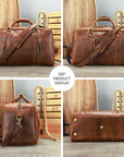 Travel Bag Genuine Leather Men