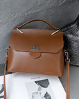 Genuine Leather High-grade Sentong Handheld Versatile Light Luxury Messenger Bag