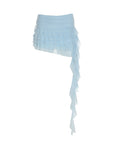 🎀 Low-Waist Tulle Skirt with Ribbon Detail – Playful & Flirty