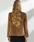 Women's Tailored Wool Blazer – Slim-Fit Office Jacket – Timeless Workwear Essential