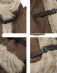 Unisex Retro Lamb Fur Coat – Cozy Warmth with Vintage Street Edge