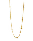 ✨ Women’s 925 Sterling Silver Ball Chain Necklace – Minimalist Elegance