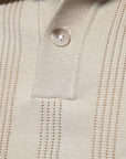 Men’s Lapel Casual Shirt - Loose Fit Viscose Top (White-Apricot/Light Gray/Black/Khaki) Zipper Detail Streetwear Blouse