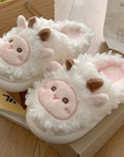 š« Coupleās Cartoon Slippers ā Cute & Cozy Home Essentials