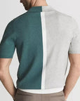 Men's Striped Casual Pullover - European & American Style Asymmetric Short Sleeve Shirt (M-XXXL) - Polyester Blend Summer Top
