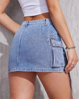 Women’s All-Matching Denim Short Skirt – Chic Simplicity with Everyday Versatility