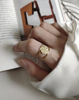 🧜♀️ Goldener Meerjungfrauenring für Damen