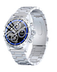 Montre connectée professionnelle LW09 avec fréquence cardiaque et pression artérielle