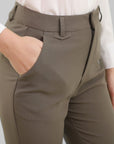Women’s Professional Straight Suit Pants – Elegant Comfort for Work & Beyond