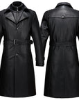 Manteau en cuir pour homme