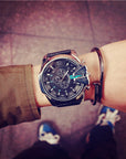 Men’s Fashion Quartz Watch – Bold & Reliable