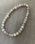 Natural Agate Beaded Necklace For Women