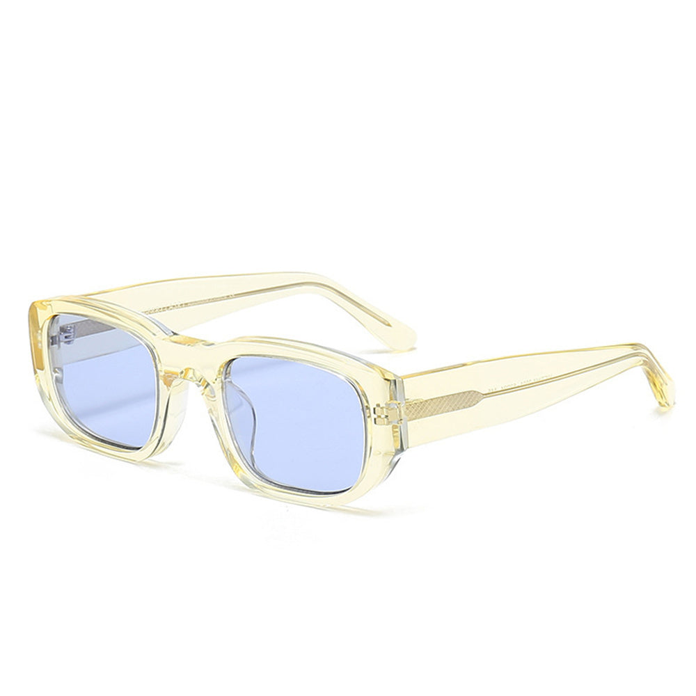 🕶️✨ Lunettes de soleil rétro en nylon épais – Ambiance vintage avec protection moderne