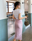 Streetwear Solid A-Line Skirt for Women – Effortless Edge