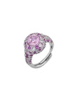 💎 Mystic Glow: Adjustable Crystal Gemstone Ring
