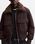 🧥🔥 Men's Stand-Up Collar Cotton-Padded Coat – Urban Winter Armor