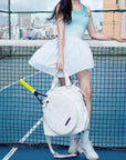🎾 Tennis & Badminton Backpack – Premium Nylon Sports Bag (Holds 2-3 Rackets) – Gym & Court Essential