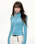 Chenille Dralon Bottoming Shirt für Damen