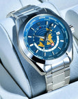 Men's Professional GMT Automatic Watch – Dual Time Zone Luxury Timepiece – Sapphire Crystal & 200M Waterproof