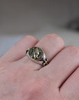 ⚔️✝️ Vintage Punk Cross Ring - Adjustable Sterling Silver