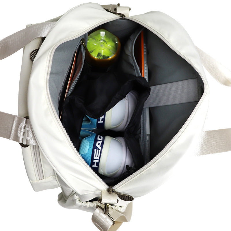 ๐พ Tennis & Badminton Backpack โ Premium Nylon Sports Bag (Holds 2-3 Rackets) โ Gym & Court Essential