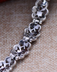 ✨ Mystic Moonlight: Thai Silver Cuff Watch