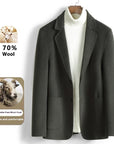Sheep Wool Double-faced Woolen Goods Suit jacket