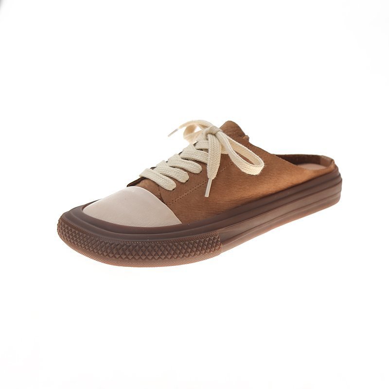 🎀 Women's Lace-Up Baotou Slippers
