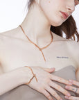 💫 Rose Gold Snake Bracelet – Hypnotic Elegance for Everyday Glam