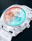 🔥 OTM Original Waterproof Luminous Watch for Men – Sporty & Rugged (100M Waterproof, Glow-in-the-Dark)