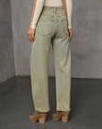 Vintage Stretch High-Waist Straight Leg Jeans