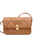 Women's Genuine Leather Underarm Bag – European Crossbody (22x14cm) – Soft Two-Layer Cowhide