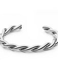 Women’s Open Twisted Bracelet – Bold, Antique-Inspired Elegance