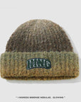 Women’s Wool Blend Vintage Gradient Knitted Hat – Cozy Warmth with Retro Charm