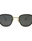 🕶️ Polarized Titanium Polygon Sunglasses – Retro-Futuristic Vision