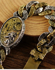 Men's Totem Bracelet – Tribal Masculine Jewelry – Handcrafted Statement Piece