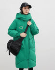 🧥 Detachable-Hood British Trench Coat – Premium Polyester | Down Cotton Filled