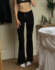 Women Bottoming Black pants