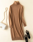 Women’s Knit Wool Sweater Skirt – Cozy Elegance with Timeless Charm