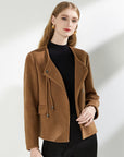 Women's Tailored Wool Blazer – Slim-Fit Office Jacket – Timeless Workwear Essential