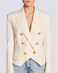 Women’s Slim Fit Suit Jacket – Waist-Fitted Commuter Blazer