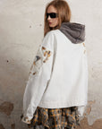 Bestickte Spitzenjacke Damen