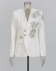✨ Women’s Rhinestone Blazer – Elegant & Glamorous