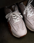 Women's Retro Running Sneakers - Chunky Thick-Soled Jogging Shoes